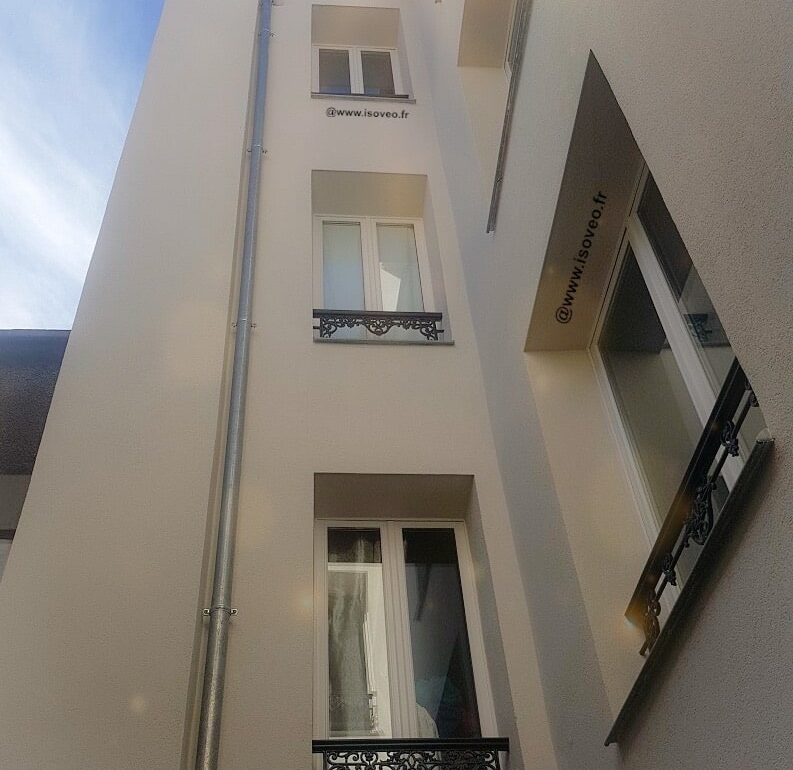 3.ravalement de facade en platre mpc paris 14eme