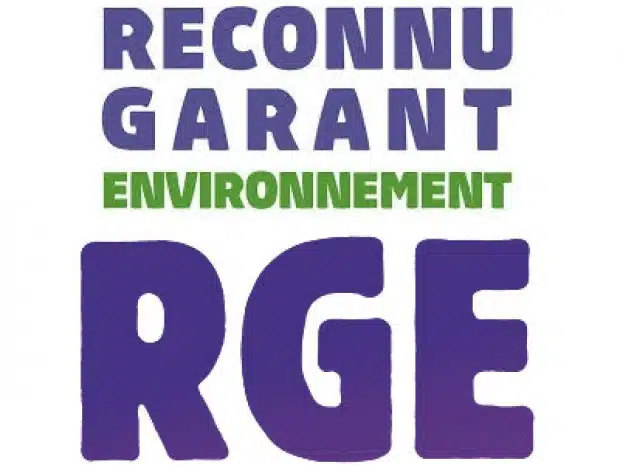 logo rge recconu garant de lenvironnement